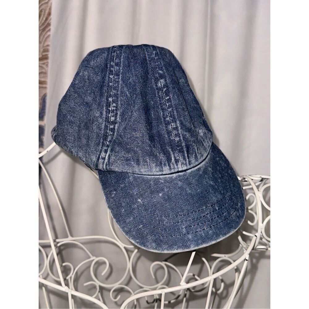 Nice blue BDG Distressed Denim Cap Good CONDITION